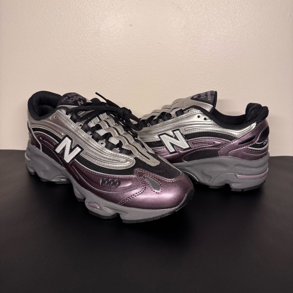New Balance 1000 Dark Ice Wine - Picture 2 of 6
